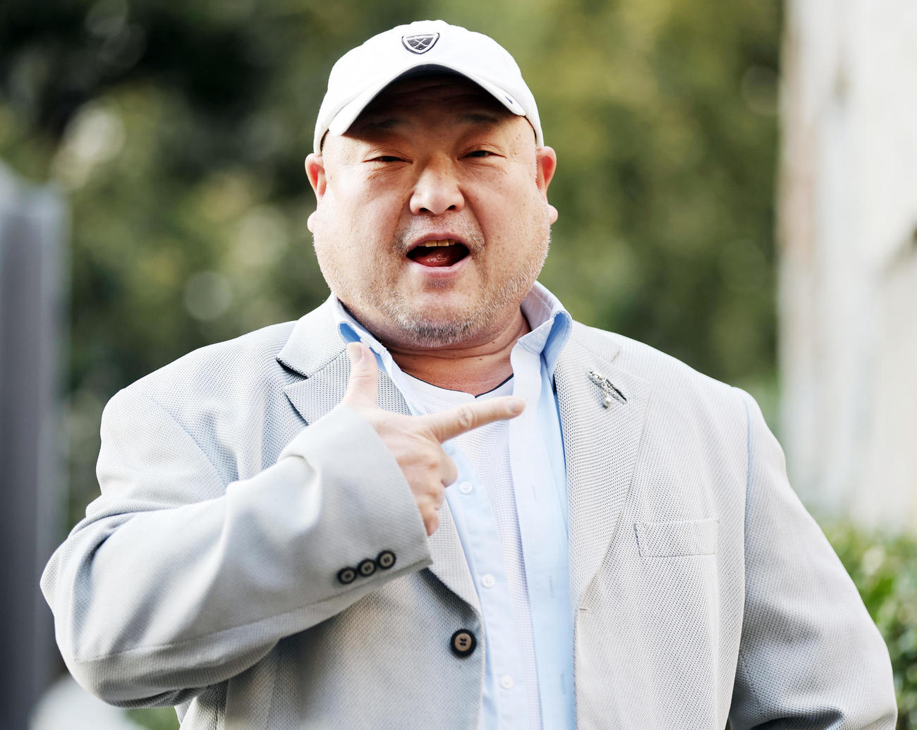 日本のお笑い界を長年支えてきた前田政二氏（撮影・野上伸悟）