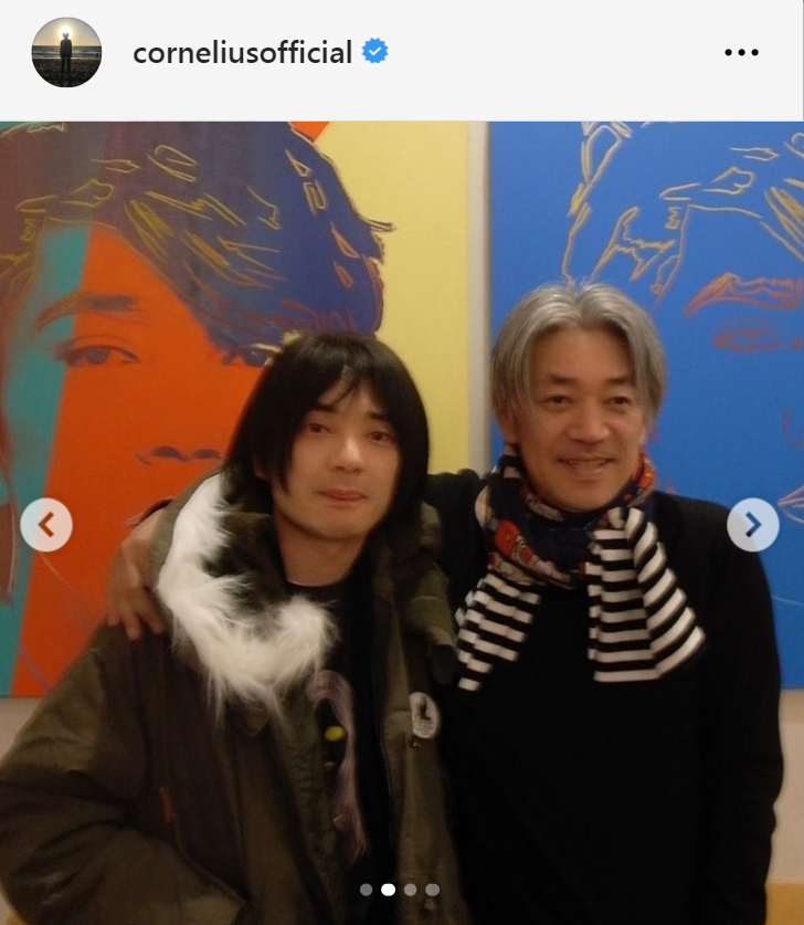 小山田圭吾のインスタグラムから