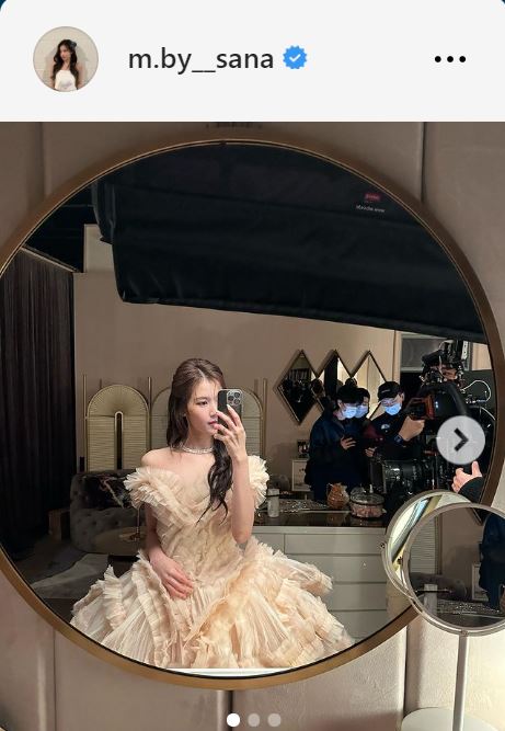 SANAのインスタグラムから