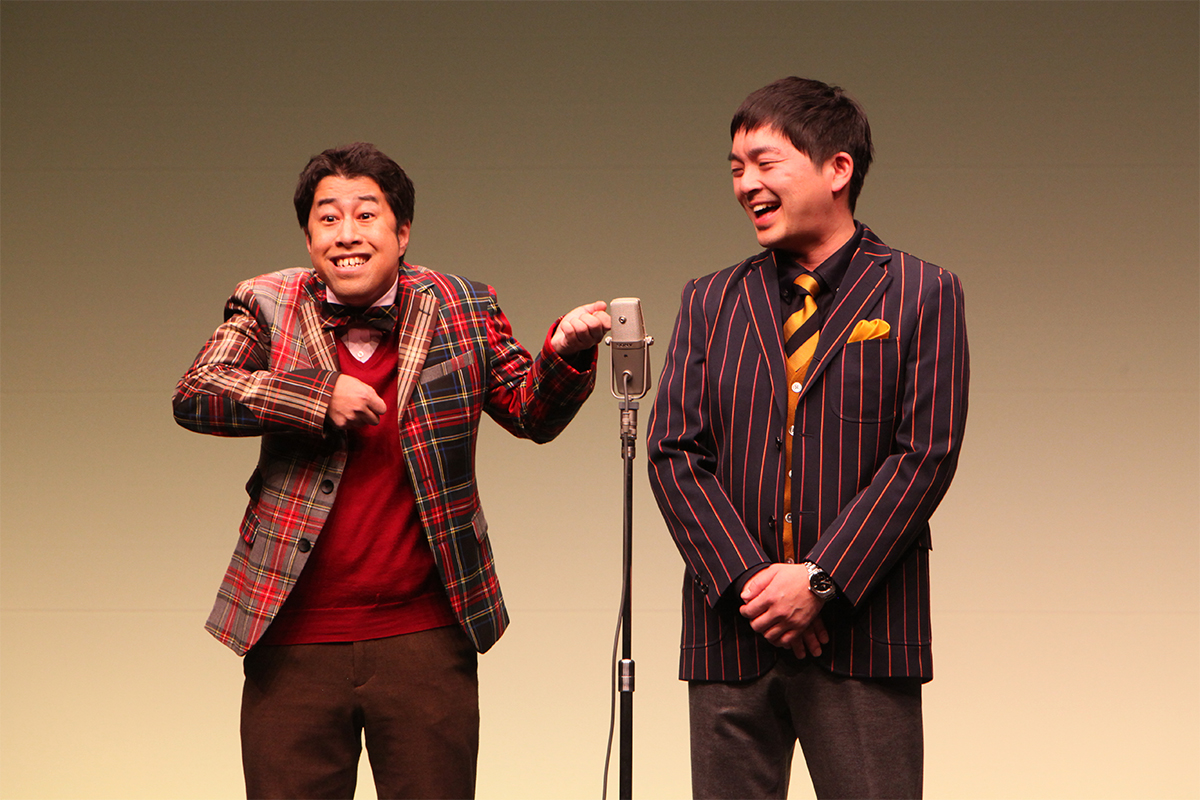 ウエストランドの井口浩之（左）と河本太