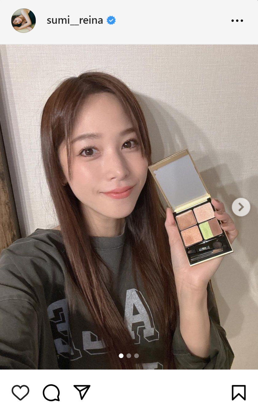 鷲見玲奈アナのインスタグラムから