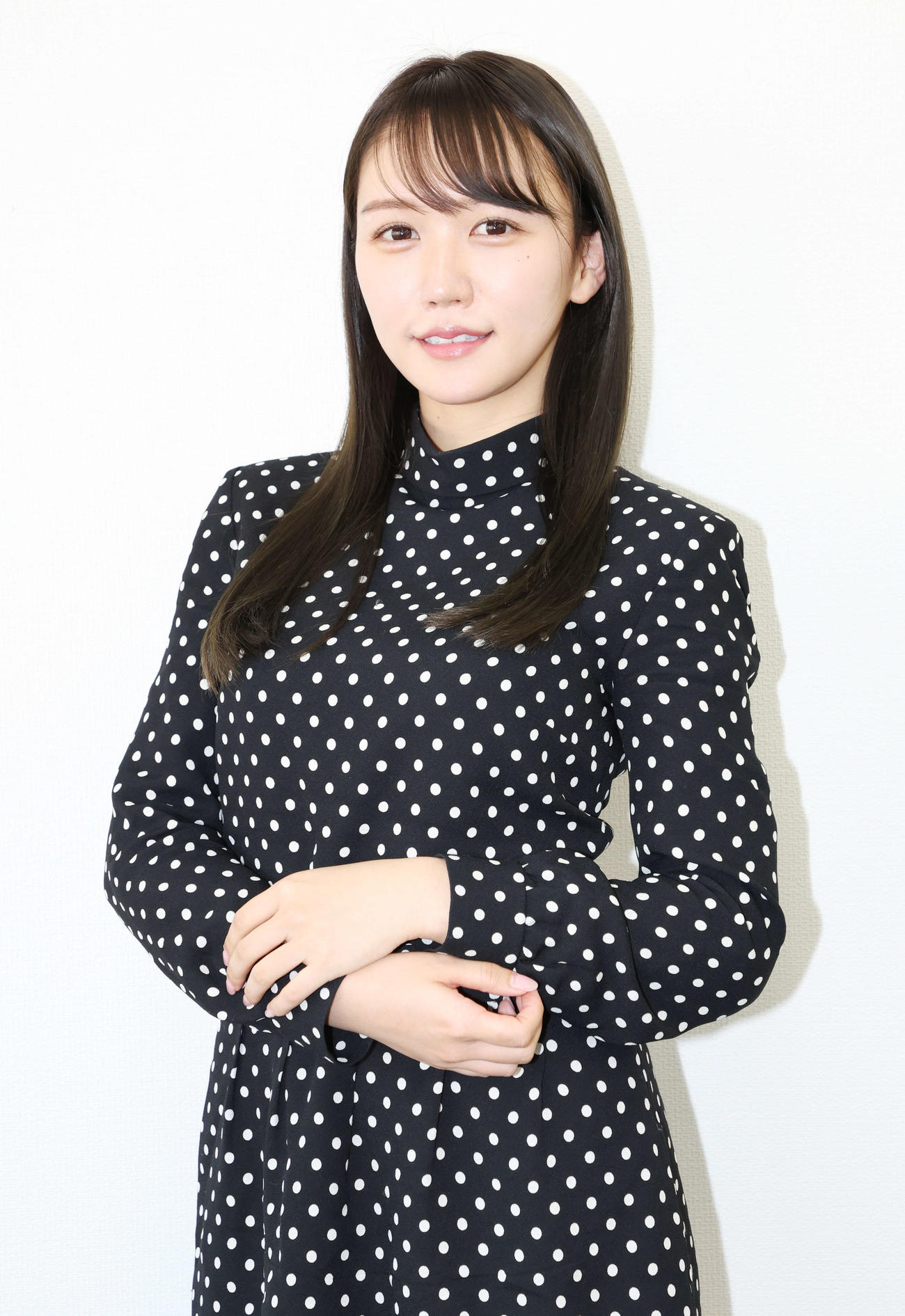 芸能界デビューする橘和奈（撮影・宮地輝）