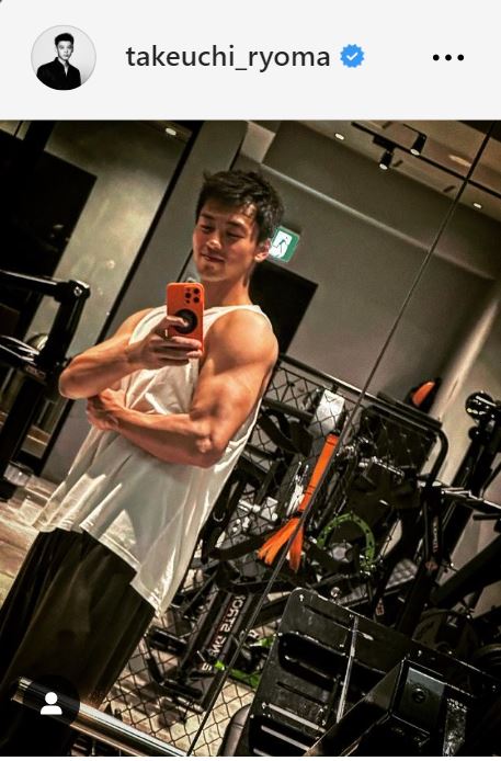 竹内涼真のインスタグラムから