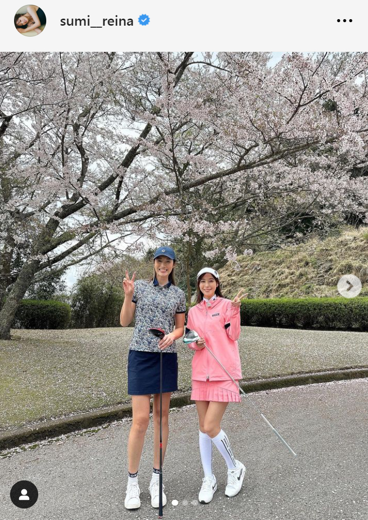 狩野舞子さん（左）と鷲見玲奈アナ（鷲見玲奈アナのインスタグラムから）