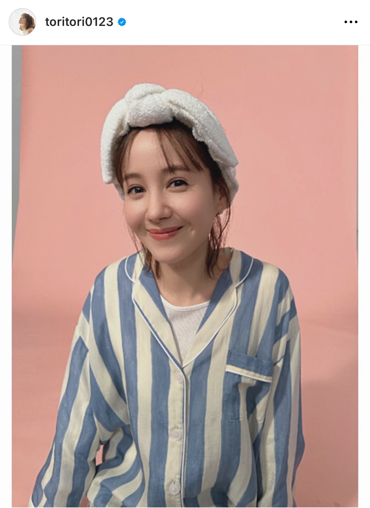 3パターンのCMを撮影したトリンドル玲奈（トリンドル玲奈のインスタグラムから）