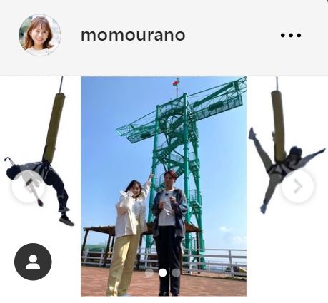 浦野モモアナのインスタグラムから