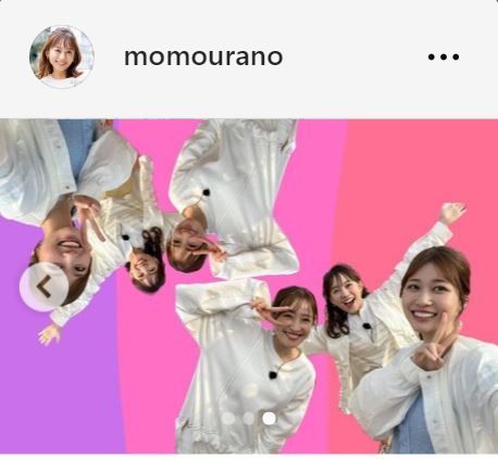 浦野モモアナのインスタグラムから