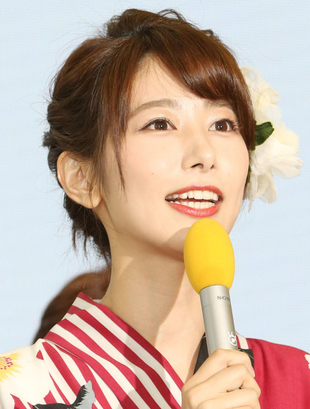 海老原優香アナ（2018年6月撮影）