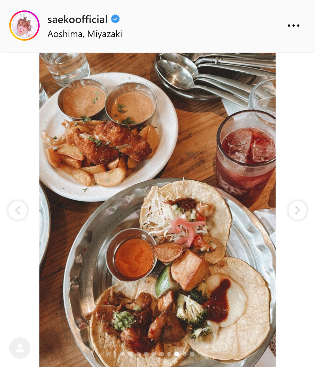 紗栄子のインスタグラムから