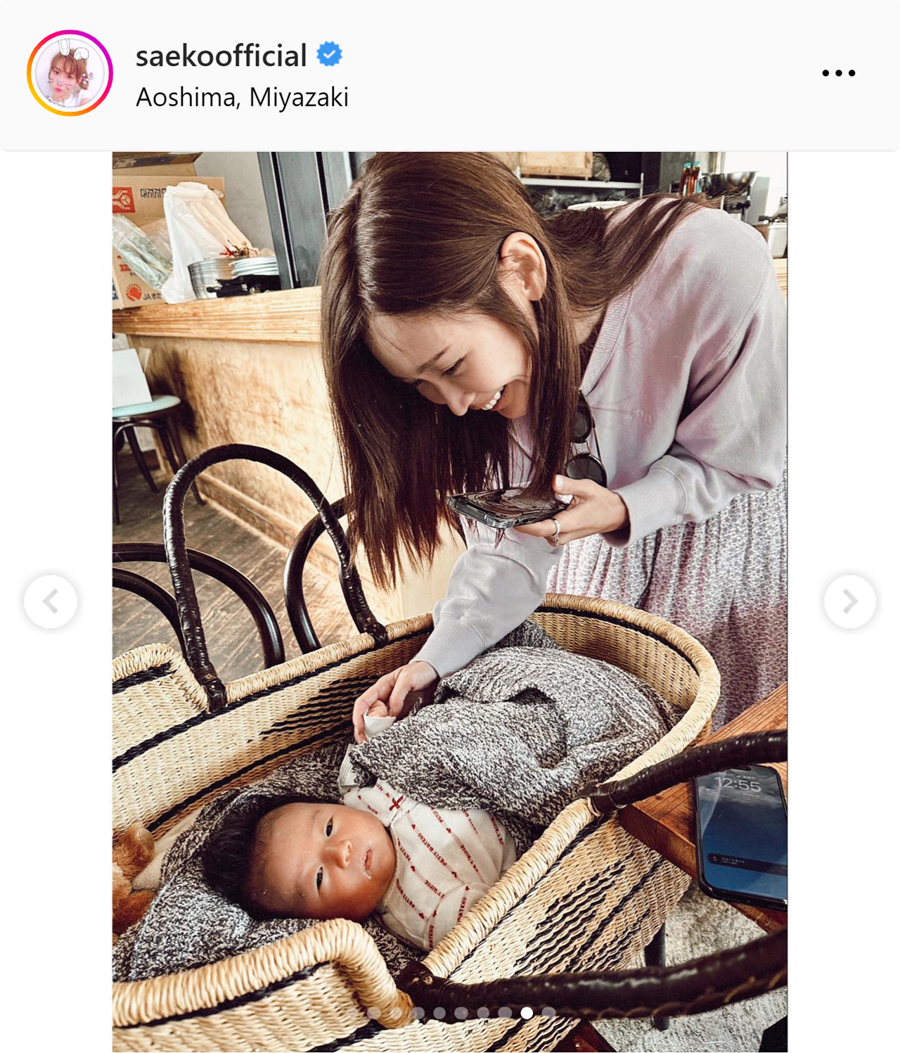 紗栄子のインスタグラムから