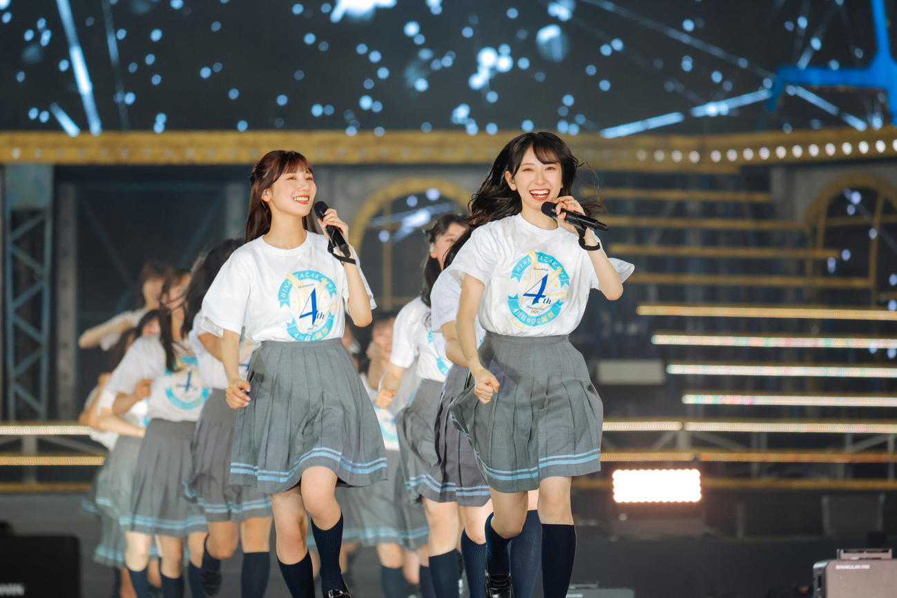 4周年ライブ「4回目のひな誕祭」に出演した日向坂46