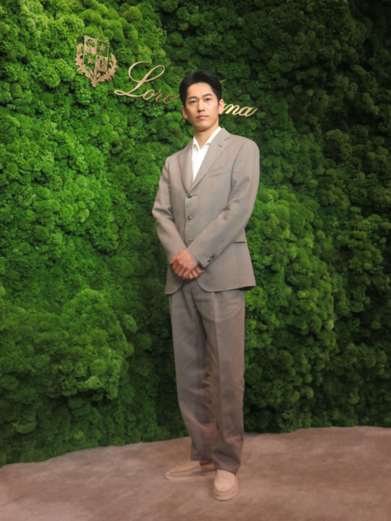 「ロロ・ピアーナ　ヒョンビン・エディション」お披露目会見に出席した永山絢斗
