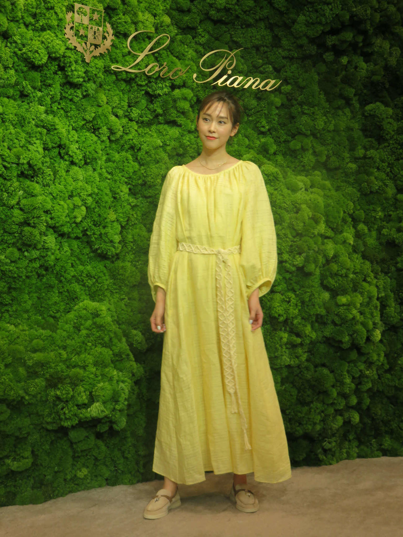 「ロロ・ピアーナ　ヒョンビン・エディション」お披露目会見に出席した桐谷美玲