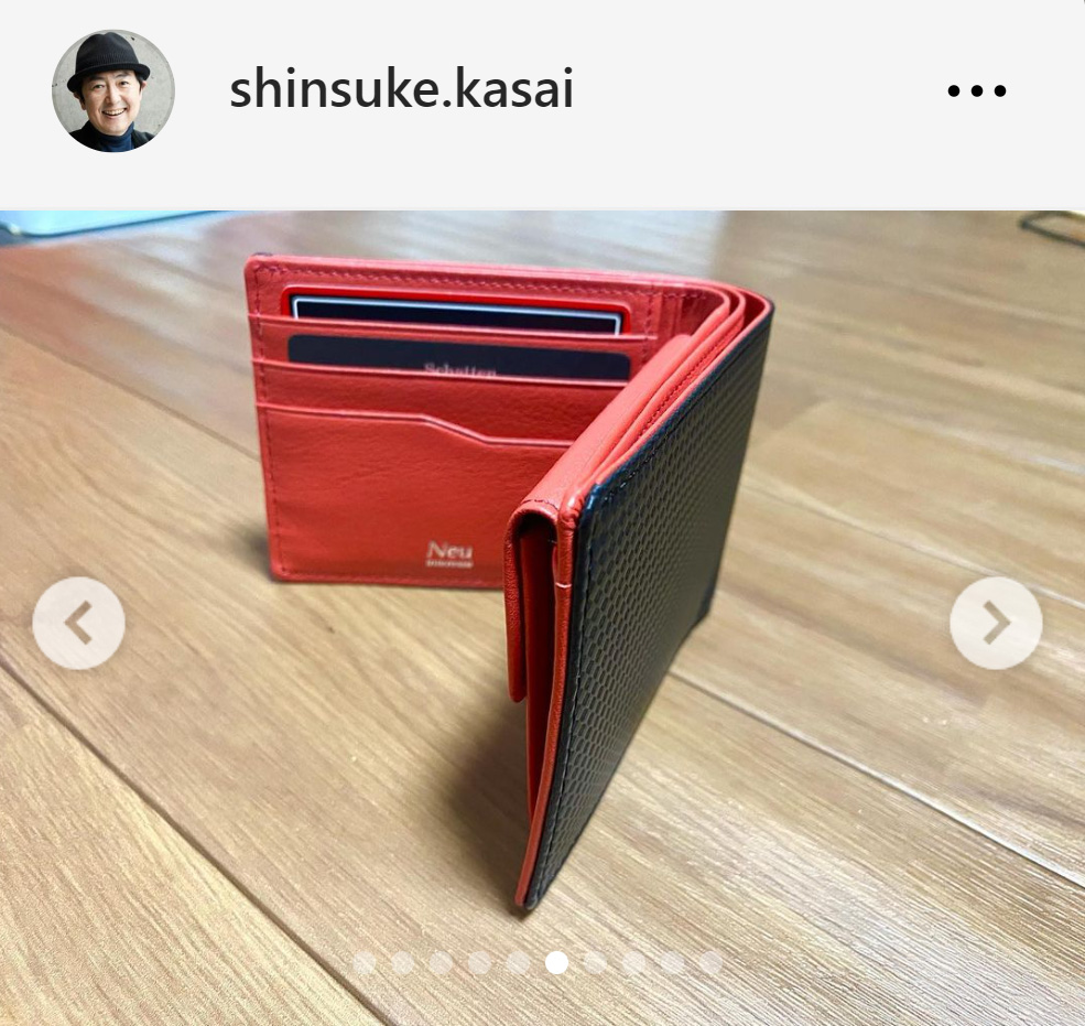 笠井信輔アナのインスタグラムから