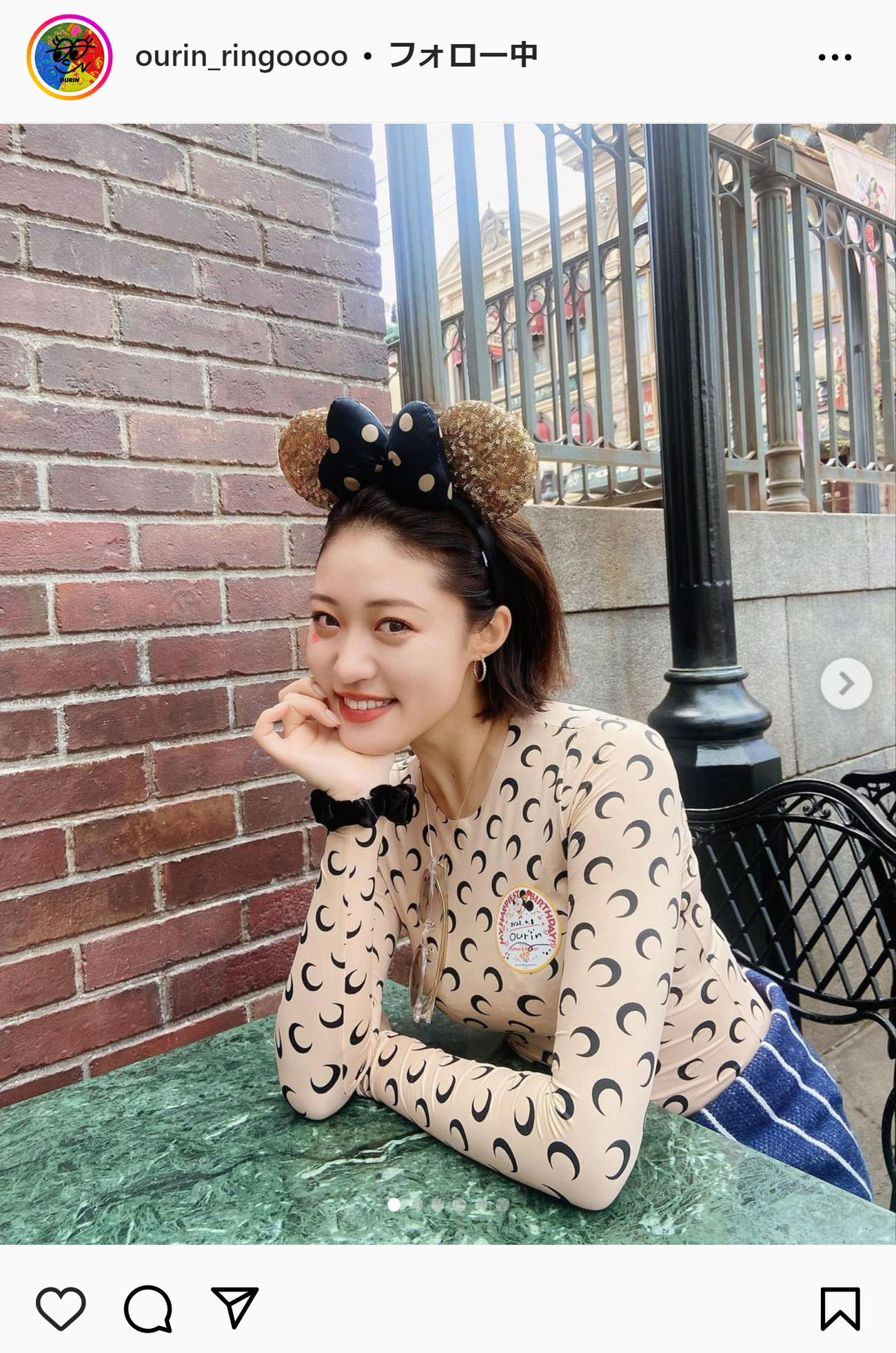 王林25歳の誕生日にディズニーを満喫「大好きな人と過ごせて、嬉し涙で始まった」 - 芸能写真ニュース : 日刊スポーツ