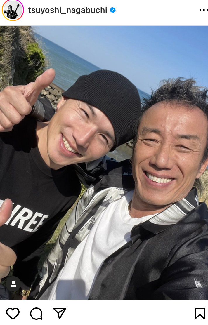 長渕剛のインスタグラムから