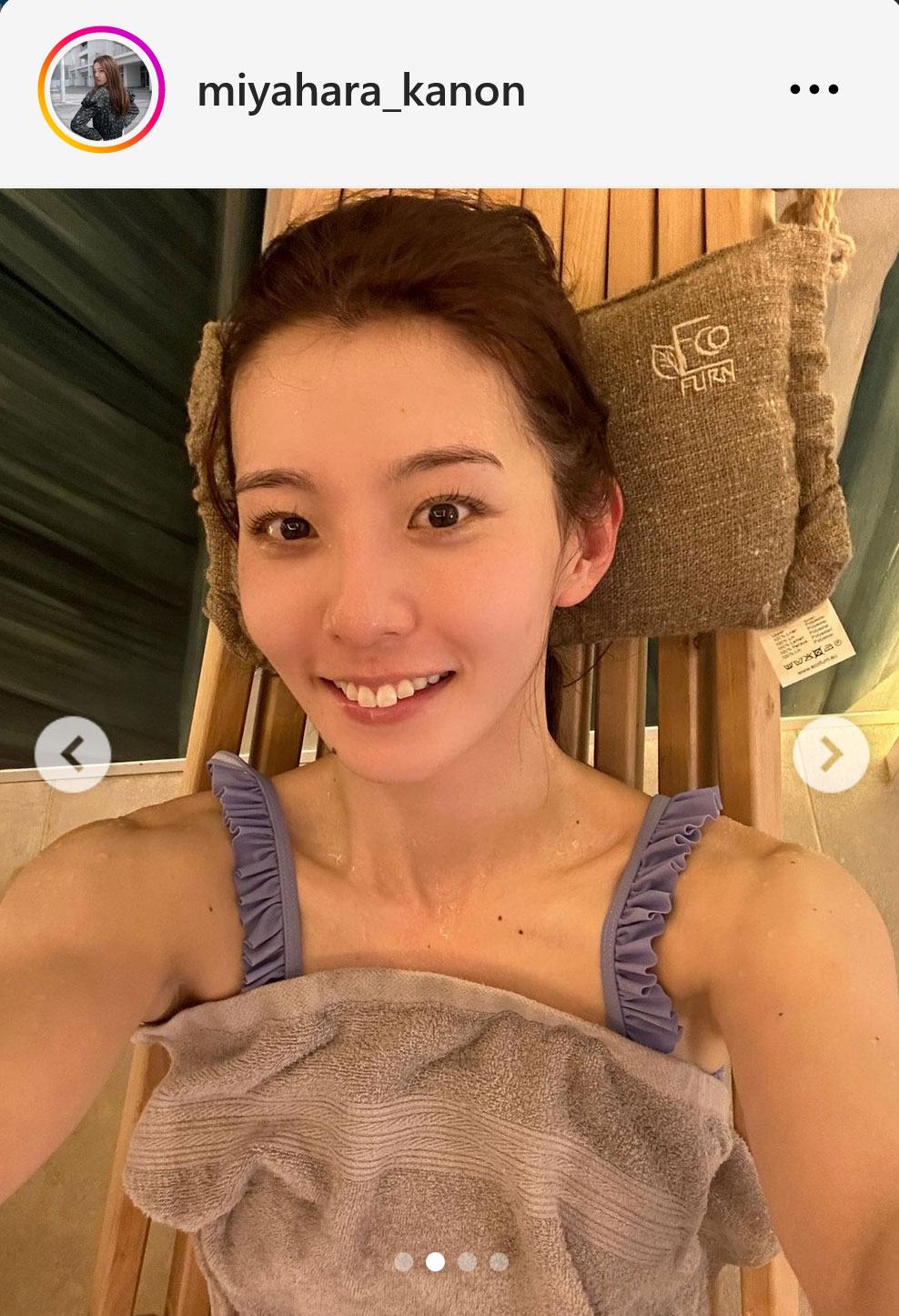 宮原華音インスタグラムから