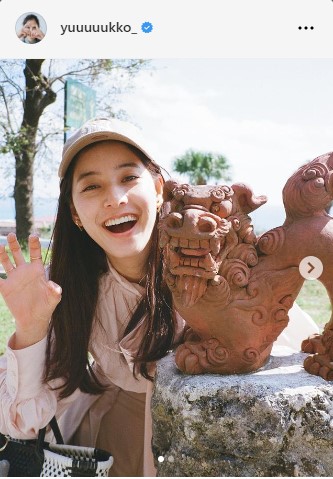 新木優子のインスタグラムから