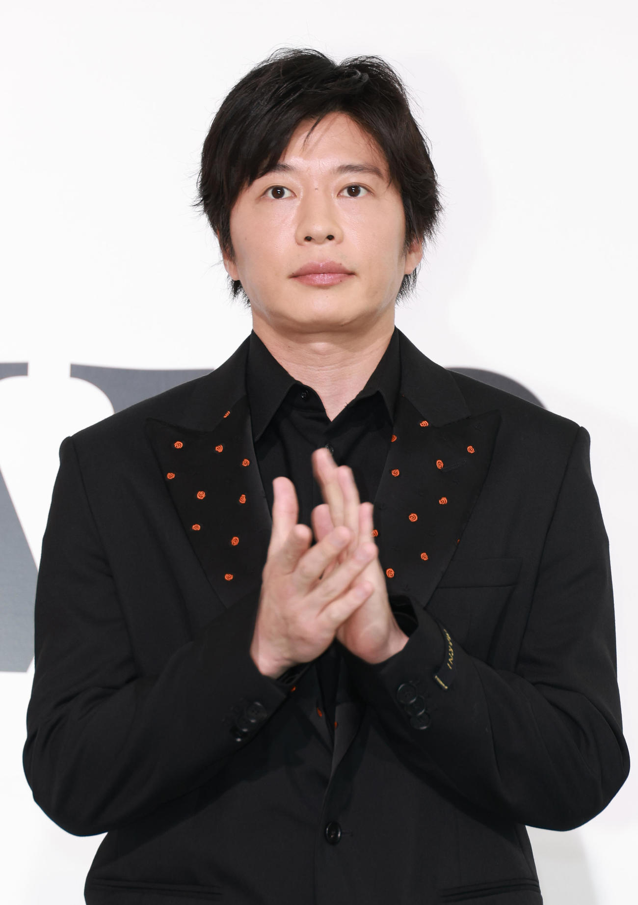 ドラマ「unknown」の制作発表を行う田中圭（撮影・中島郁夫）