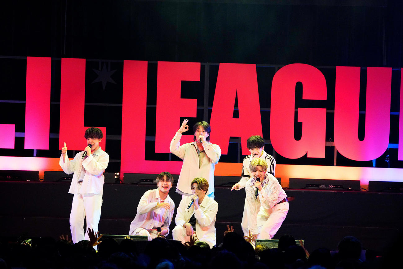 グループ初のファンクラブイベント「LIL SMILE」を開催したLIL LEAGUE