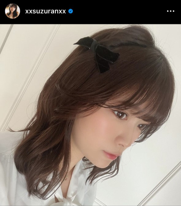 山内鈴蘭のインスタグラムから