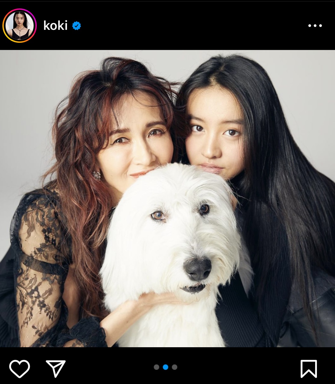 Koki，のインスタグラムから
