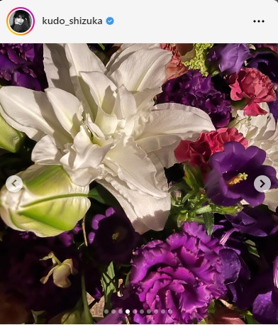工藤静香のインスタグラムから