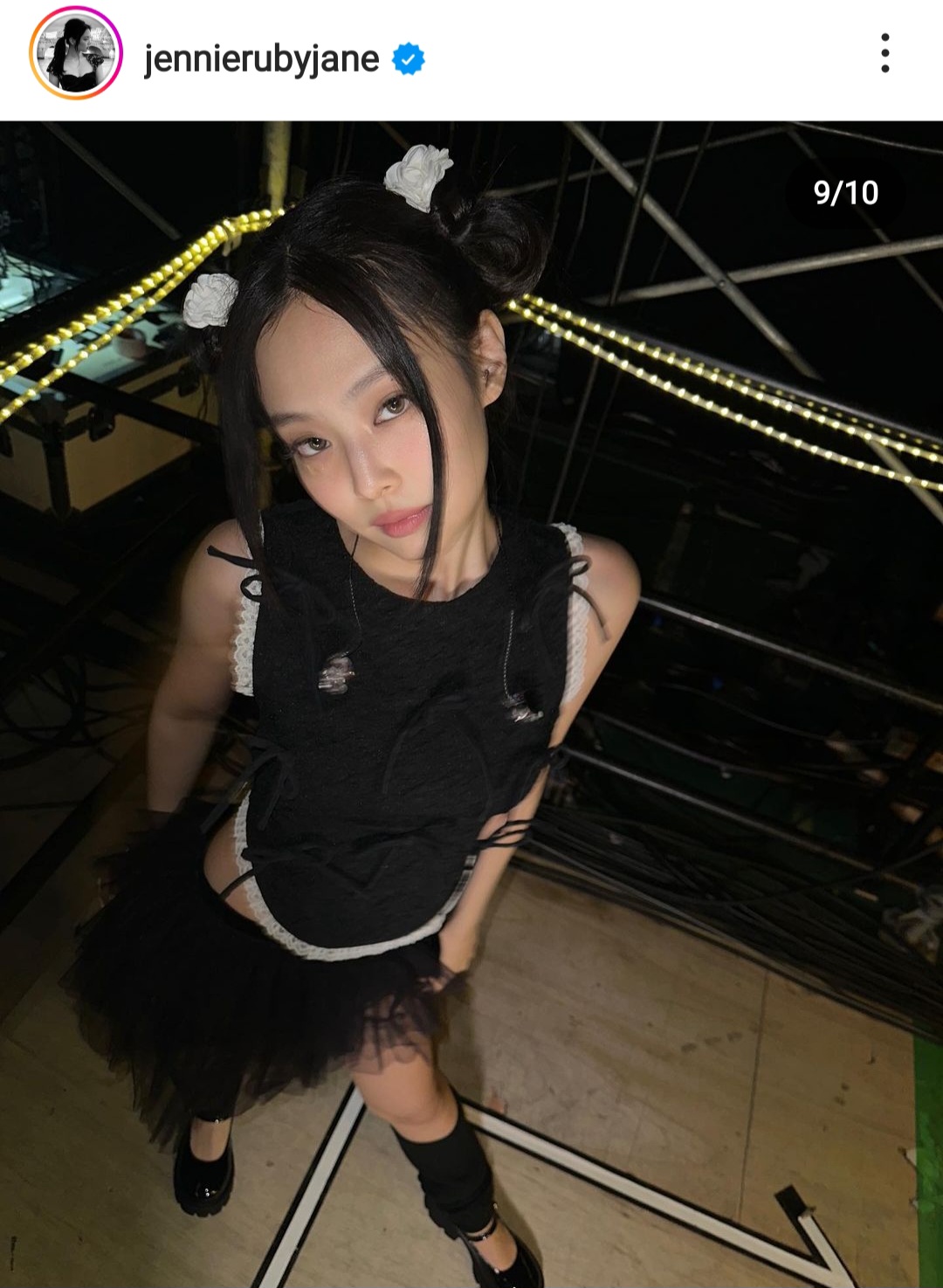 BLACKPINKのJENNIEのインスタグラムから