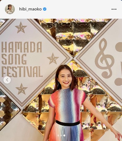 TBS日比麻音子アナウンサーのインスタグラムから