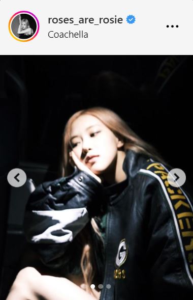 ROSEのインスタグラムから