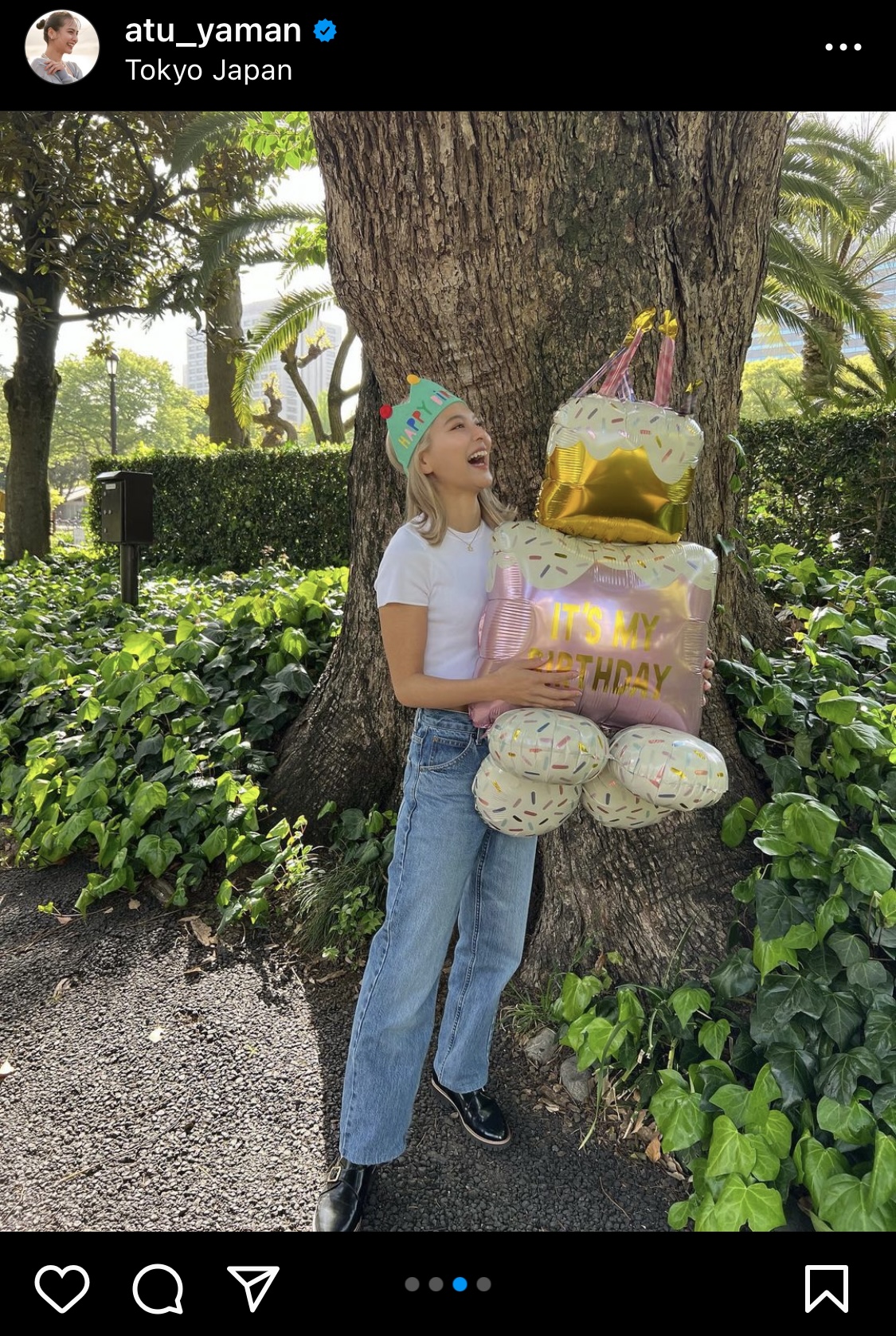 山口厚子のインスタグラムから