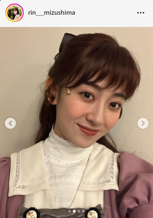 水嶋凜のインスタグラムから