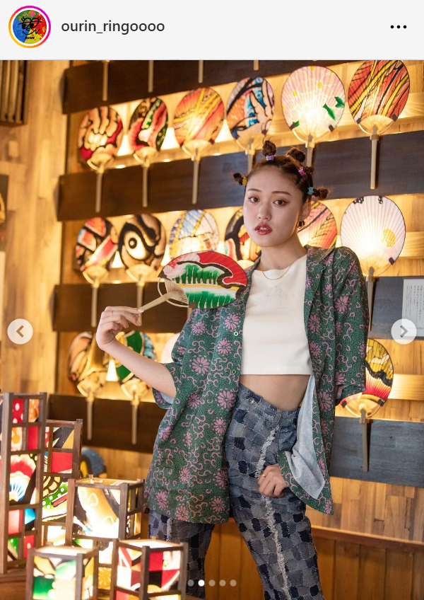 王林のインスタグラムから