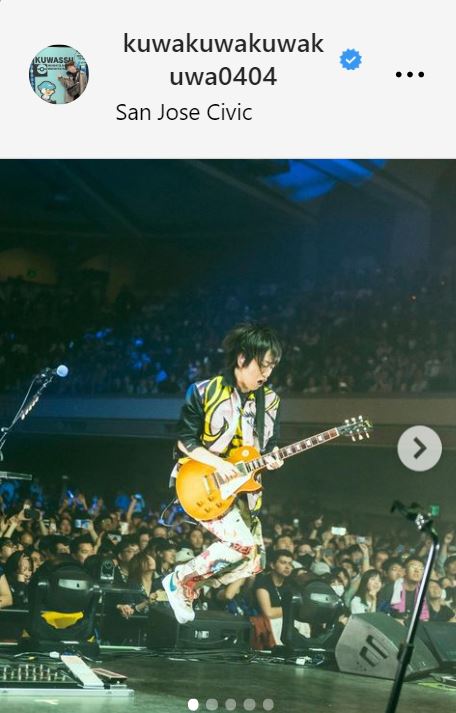 桑原彰のインスタグラムから