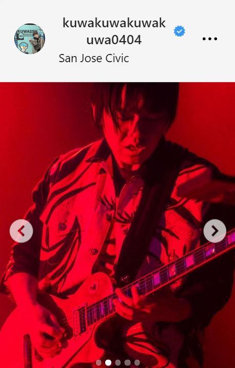 桑原彰のインスタグラムから