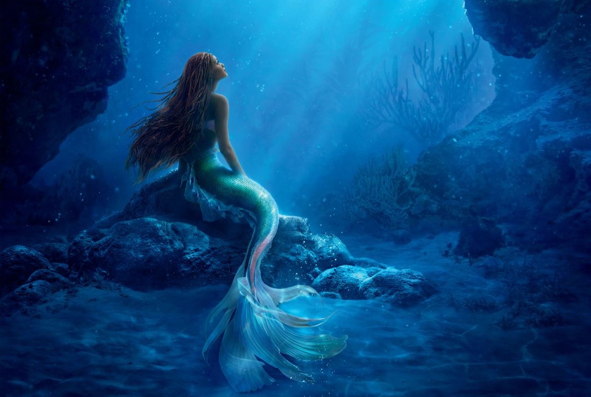 米ディズニーアニメ映画「リトル・マーメイド」の1シーンコピーライト2023 Disney Enterprises，　Inc．　All Rights Reserved．