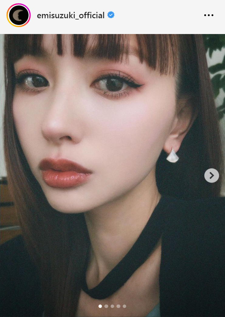 鈴木えみのインスタグラムから
