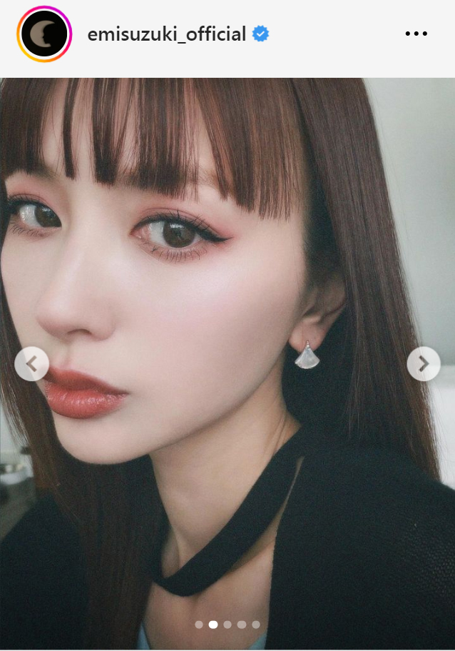 鈴木えみのインスタグラムから