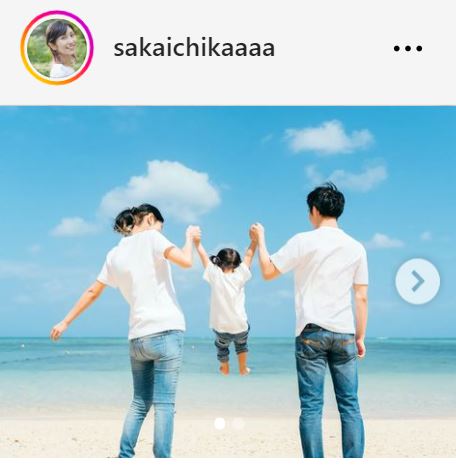 酒井千佳のインスタグラムから