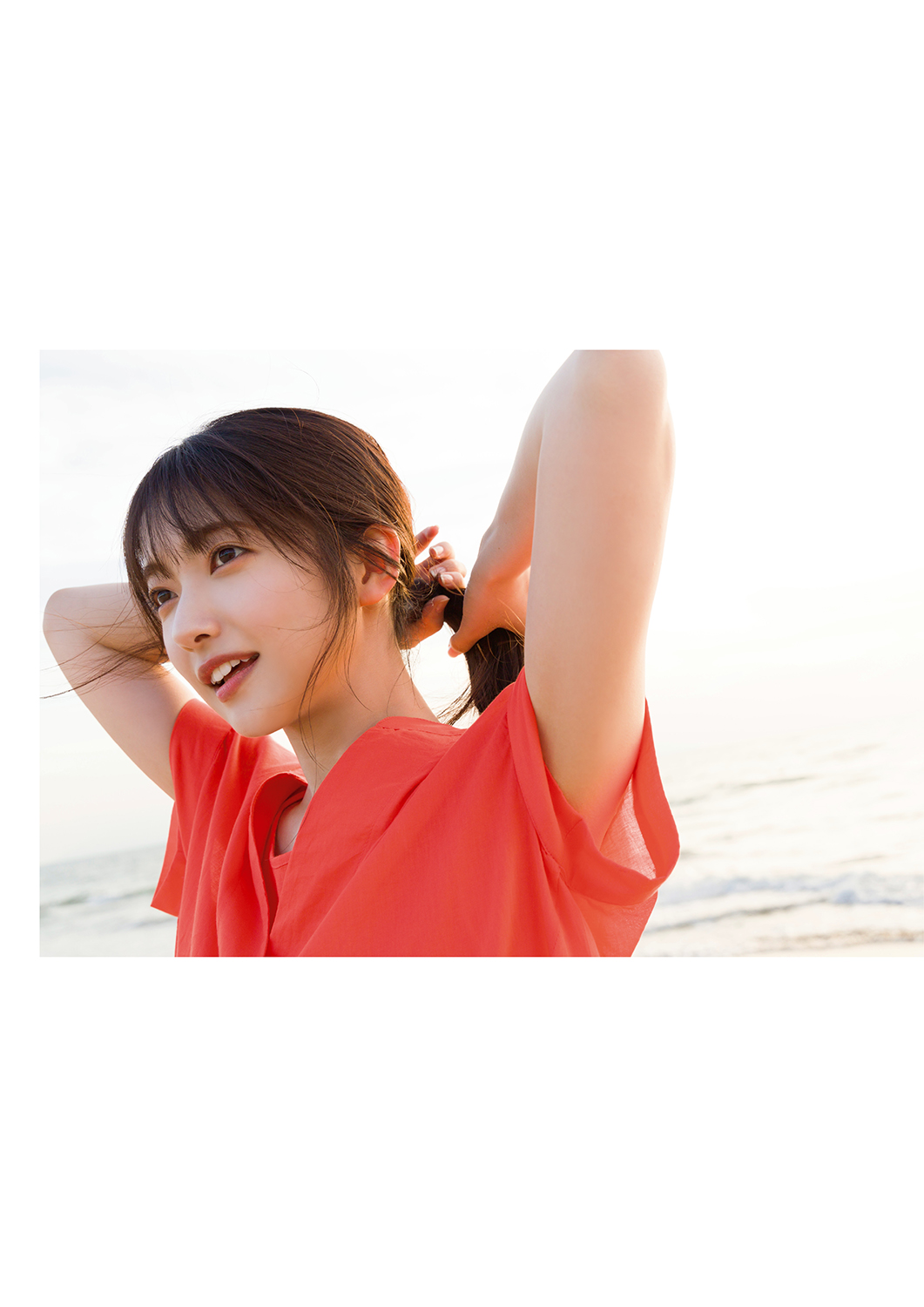 櫻坂46大園玲ファースト写真集「半分光、半分影」先行カット　撮影／Takeo Dec．