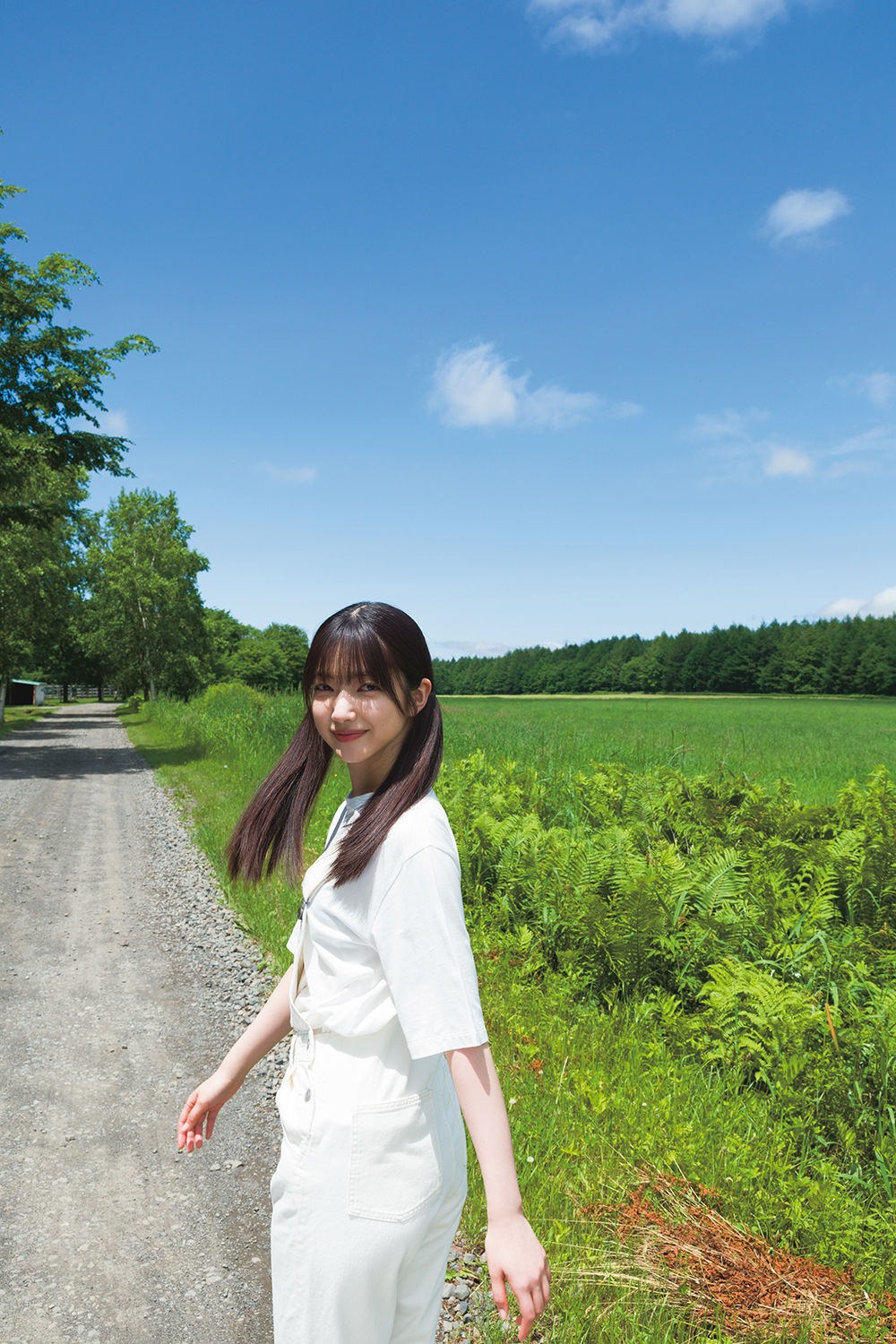 櫻坂46大園玲ファースト写真集「半分光、半分影」先行カット　撮影／Takeo Dec．