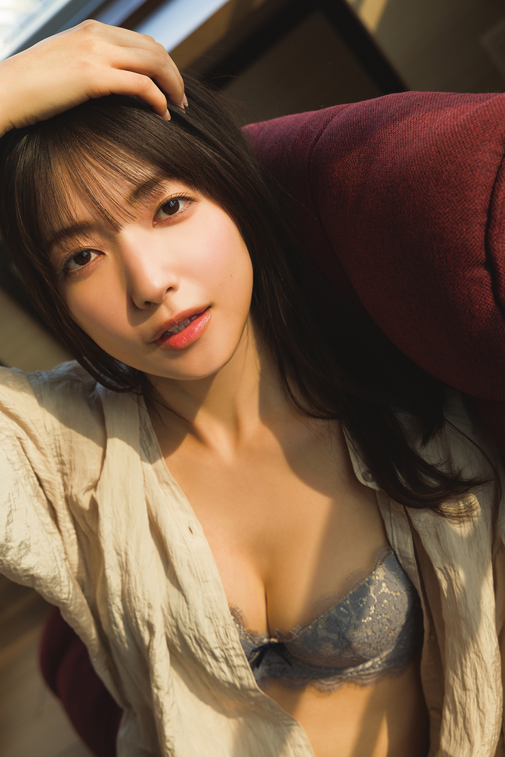 櫻坂46大園玲ファースト写真集「半分光、半分影」先行カット　撮影／Takeo Dec．