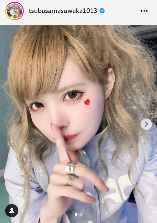益若つばさのインスタグラムから