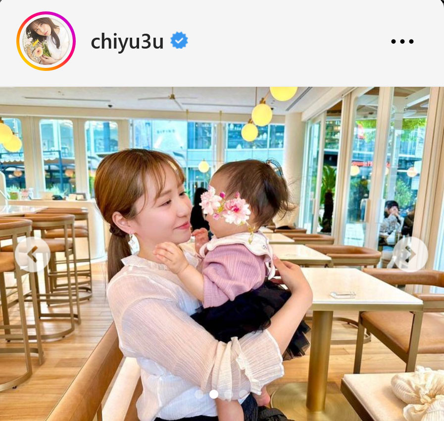 河西智美のインスタグラムから