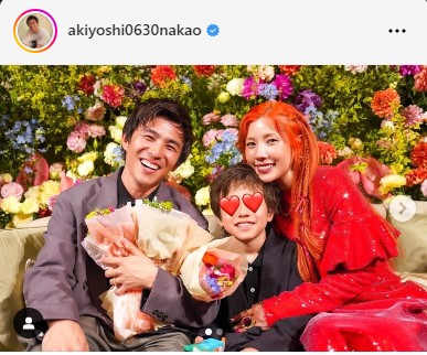 中尾明慶のインスタグラムから