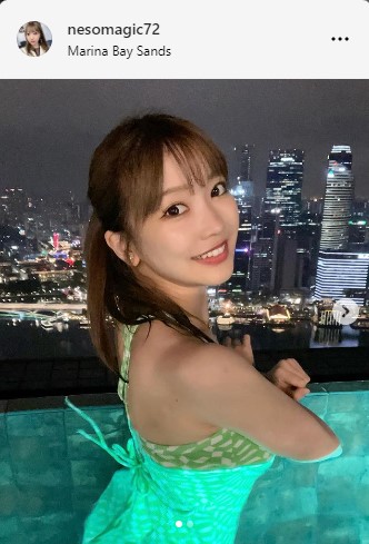「＃ババババンビ」吉沢朱音のインスタグラムから