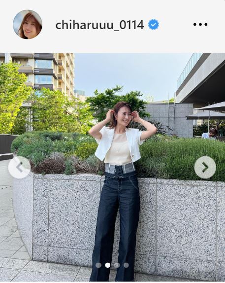 新山千春のインスタグラムから