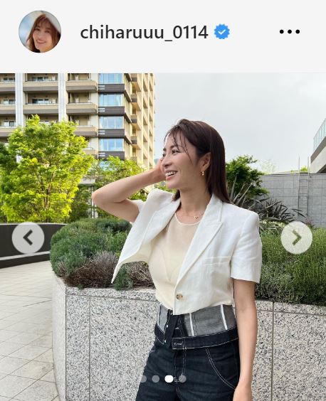 新山千春のインスタグラムから