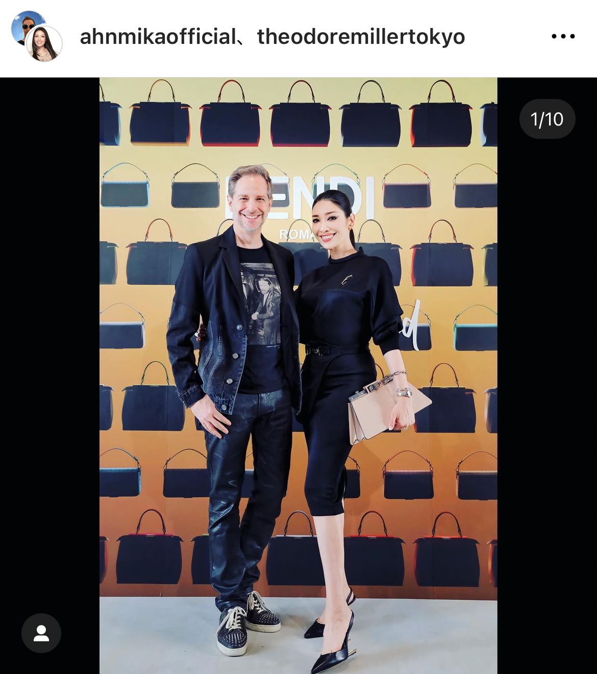 アンミカのインスタグラムから