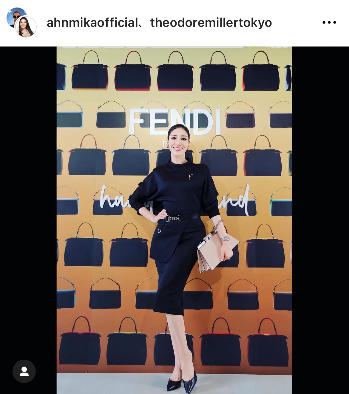 アンミカのインスタグラムから